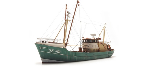 [Artitec 50.146  ] Cotre de pêche de la mer du Nord H0 1:87 Modèle de bateau kit Résine (PU), non peint Artitec 50.146  