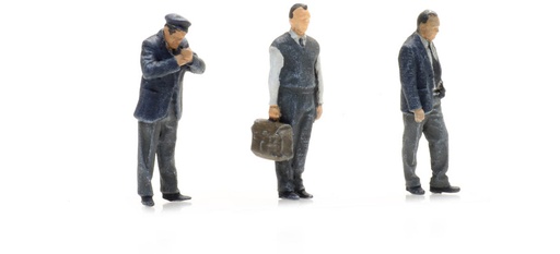 [Artitec 5870002  ] Chauffeur de bus à côté du bus (3x) H0 1:87 Modèle fini Figurines, peintes Artitec 5870002  
