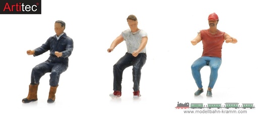 [Artitec 5870012  ] Conducteur de camion 1970 - 2000 (3x) H0 1:87 Modèle fini Figurines, peintes Artitec 5870012  