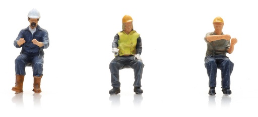 [Artitec 5870027  ] Chauffeur de chariot élévateur (3x) H0 1:87 Modèle fini Figurines, peintes Artitec 5870027  