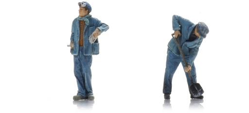 [Artitec 5870091  ] SNCF Personnel de locomotive à vapeur Bécaud (2x) H0 1:87 Modèle fini Figurines, peintes Artitec 5870091  