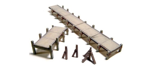 [Artitec 14.103  ] Ponton d'atterrissage en béton N 1:160 Kit en résine (PU), non peint Artitec 14.103  