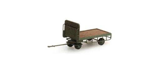 [Artitec 316.14-GN  ] Remorque diable pour quai de gare vert N 1:160 Modèle fini en résine, peint Artitec 316.14-GN  