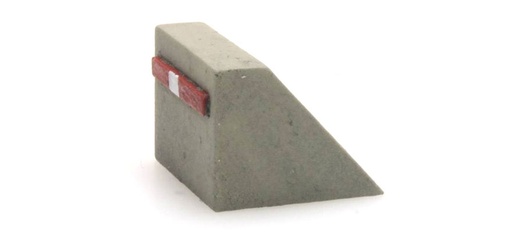 [Artitec 322.015  ] Butoir en béton Z 1:220 Modèle fini en résine, peint Artitec 322.015  