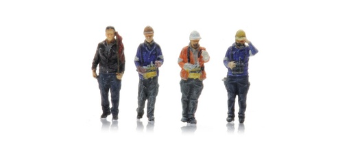 [Artitec 5160009  ] Manipulateur industriel (4x) N 1:160 Modèle fini Figurines, peintes Artitec 5160009  