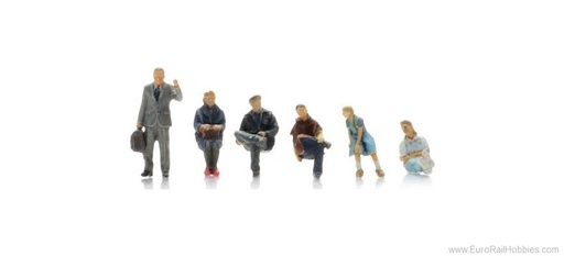 [Artitec 5160017  ] Passagers (6x) N 1:160 Modèle fini Figurines, peintes Artitec 5160017  