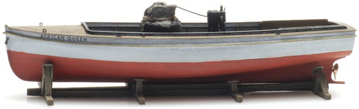 [Artitec 487.801.83  ] Chargement : barque à vapeur (105mm) H0 1:87 Modèle fini en résine, peint Artitec 487.801.83  