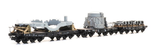 [Artitec 487.801.84  ] Chargement : Wagon de fonte brute H0 1:87 Modèle fini en résine, peint Artitec 487.801.84  