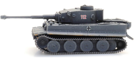 [Artitec 6120010  ] WM Tiger I gris Transport ferroviaire TT 1:120 Modèle fini en résine, peint Artitec 6120010  