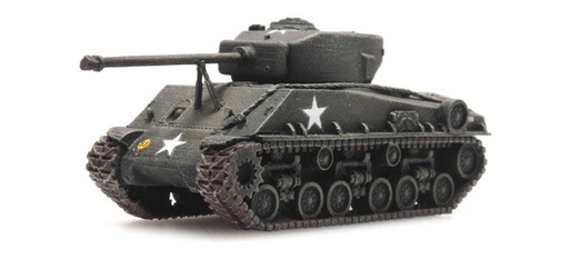 [Artitec 6160077  ] US Sherman M4A3 E8 train load N 1:160 Modèle fini en résine, peint Artitec 6160077  