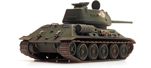 [Artitec 6870023  ] USSR T34 - 85mm Vert canon H0 1:87 Modèle fini en résine, peint Artitec 6870023  