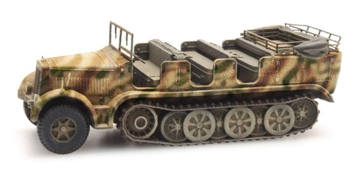 [Artitec 6870067  ] WM Sd.Kfz. 7 Camion de traction 8t camouflage H0 1:87 Modèle fini en résine, peint Artitec 6870067  