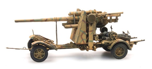 [Artitec 6870071  ] WM 88mm FLAK 18 camouflage H0 1:87 Modèle fini en résine, peint Artitec 6870071  