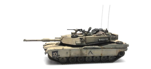 [Artitec 6870142  ] US M1A1 Abrams Desert Storm Beowulf H0 1:87 Modèle fini en résine, peint Artitec 6870142  