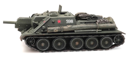 [Artitec 6870229  ] USSR SU 122 H0 1:87 Modèle fini en résine, peint Artitec 6870229  