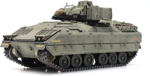 [Artitec 6870269  ] US M3 CFV Bradley forest green train load H0 1:87 Modèle fini en résine, peint Artitec 6870269  