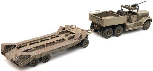 [Artitec 6870284  ] IDF M19 Diamond T avec remorque H0 1:87 Modèle fini en résine, peint Artitec 6870284  