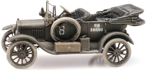 [Artitec 6870310  ] US T-Ford militaire H0 1:87 Modèle fini en résine, peint Artitec 6870310  