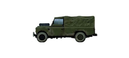 [Artitec 6870342  ] UK Landrover 109 H0 1:87 Modèle fini en résine, peint Artitec 6870342  