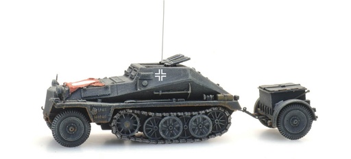 [Artitec 6870354  ] WM Sd.Kfz. 252 + Sd.Anh. 32 gris H0 1:87 Modèle fini en résine, peint Artitec 6870354  