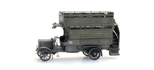 [Artitec 6870414  ] WWI Type B Omnibus H0 1:87 Modèle fini en résine, peint Artitec 6870414  