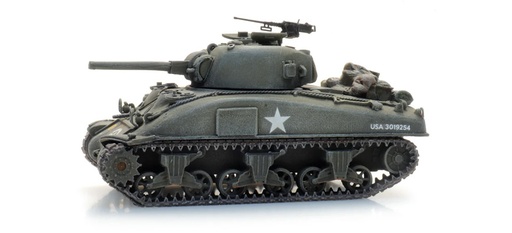 [Artitec 6870432  ] US Sherman M4A1 H0 1:87 Modèle fini en résine, peint Artitec 6870432  
