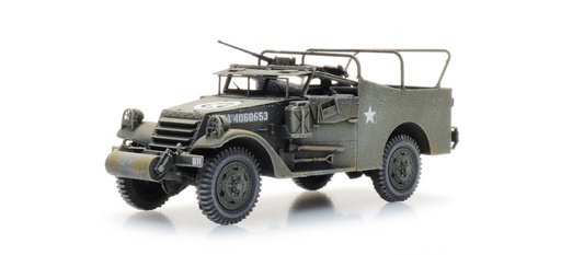 [Artitec 6870437  ] US M3A1 Scoutcar H0 1:87 Modèle fini en résine, peint Artitec 6870437  