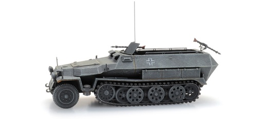 [Artitec 6870471  ] WM Sd.Kfz. 251/1 Ausf. C, gris H0 1:87 Modèle fini en résine, peint Artitec 6870471  