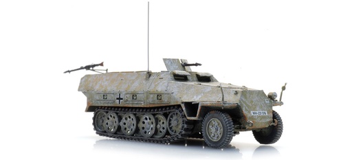 [Artitec 6870475  ] WM Sdkfz 251/1 D hiver H0 1:87 Modèle fini en résine, peint Artitec 6870475  