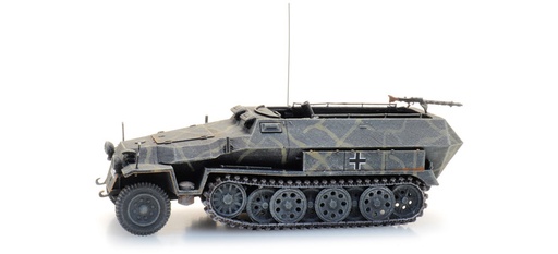 [Artitec 6870476  ] WM Sd.Kfz. 251/2 Ausf. C, lance-grenades gris H0 1:87 Modèle fini en résine, peint Artitec 6870476  