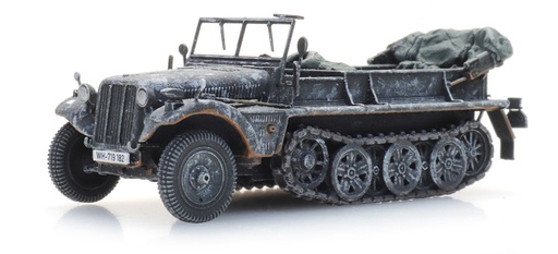 [Artitec 6870493  ] WM Sdkfz 10 hiver H0 1:87 Modèle fini en résine, peint Artitec 6870493  