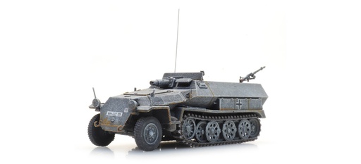 [Artitec 6870522  ] WM Sd.Kfz. 251/9 Ausf. C 'Stummel' hiver H0 1:87 Modèle fini en résine, peint Artitec 6870522  