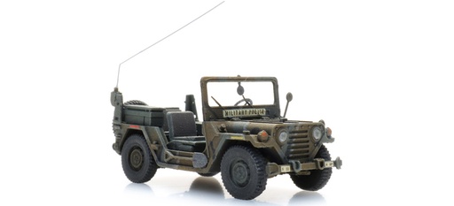 [Artitec 6870570  ] US M151 jeep MP : Merdec H0 1:87 Modèle fini en résine, peint Artitec 6870570  