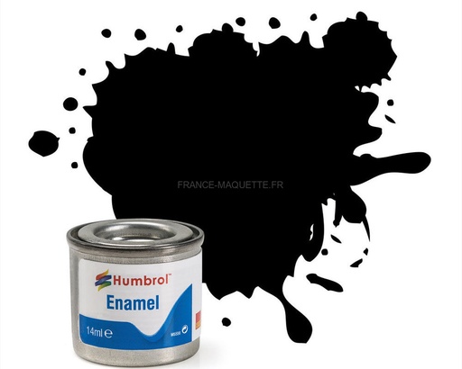 [13195] Humbrol 481033 Nr. 33 Schwarz, matt, 14 ml