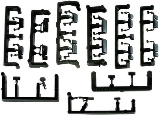 [53793] KIT HO lot de rétroviseur  pour camions   Herpa 052771