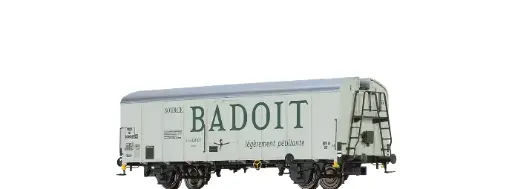 [Brawa 67122  ] Wagon frigorifique Badoit type UIC 1 - Brawa 67122 - N 1/160 - SNCF - EP III