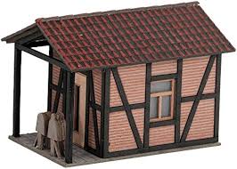 [18733] Noch 66260   Passage à niveau gardé micro-motion avec maison