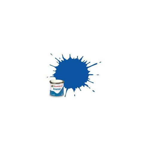 [50369] Peinture Humbrol Enamel 222 Bleu nuit métallique 14ml