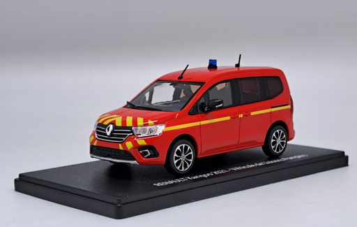 [50511] RENAULT KANGOO VEHICULE DE LIAISONS POMPIER Eligor 101661(AVEC PLANCHE DE DECALQUE) 2021 ROUGE