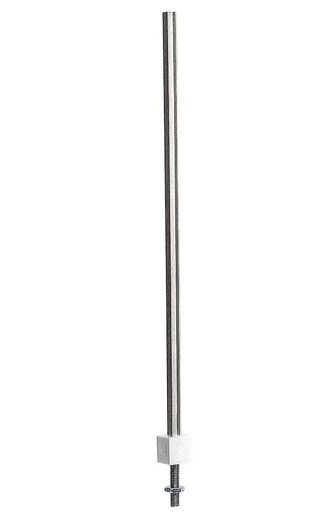 [12244] Sommerfeldt  318 H0 H-Profil-Mast aus Neusilber, 130 mm