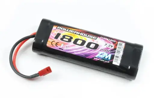 [53001] T2M  T1006180D    ACCU NI-MH 7,2V 1800 DEAN