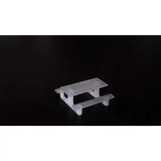 [943] TJ-1142-1 - Lot de 2 tables béton rectangulaires TJ-Modèles