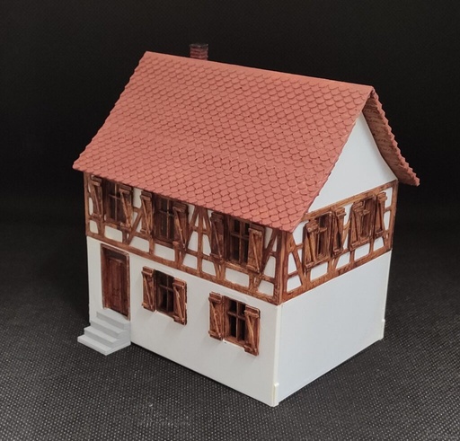 [2204MS] La maison de Seppie maison alsacienne en Kit échelle HO de Maison d'ANTAN  