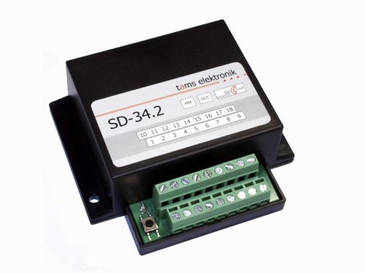 [43-01357-01] SD-34.2, décodeur de signalisation Tams Elektronik 43-01357-01 