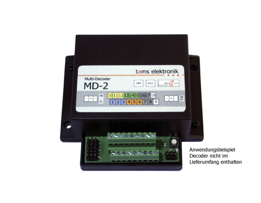 [43-03128-01] Boîtier pour décodeur multiple MD-2 Tams Elektronik 43-03128-01 