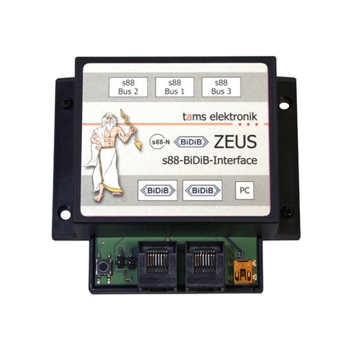 [44-05107-01] Interface ZEUS RailCom S88-BiDiB-Link,  Tams Elektronik 44-05107-01 