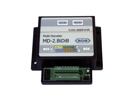 [46-13127-01] Multi-décodeur MD-2.BiDiB, appareil prêt à l'emploi Tams Elektronik 46-13127-01 