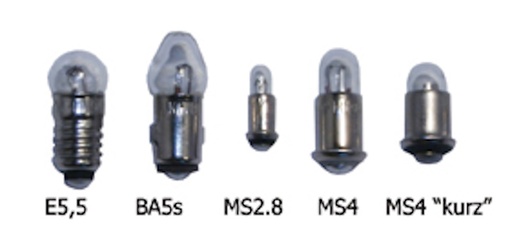 [80-10223-05] Ampoules 4 mm, claires, MS4, "courtes", 12 V, paquet de 5 Tams Elektronik 80-10223-05 