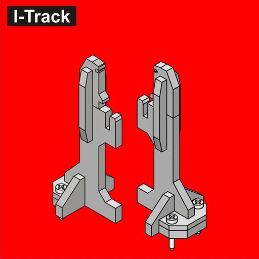 [HCT9690-05] Pieds pour Rondela ou pour Segment - n°5 hauteur 64mm, 12 pcs   HCT9690-05 I-Track France 
