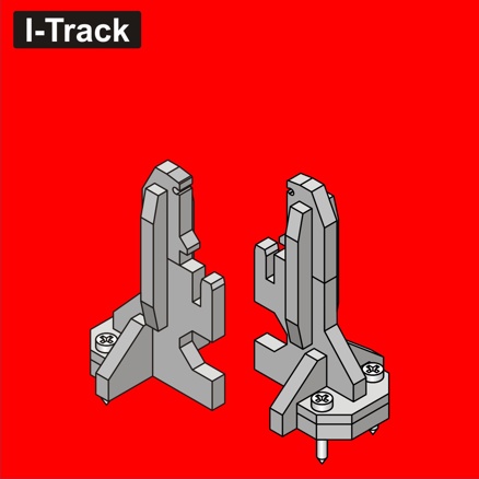 [HCT9741-05] Pieds pour Rondela ou pour Segment - n°5 - 39,7mm, 12 pcs   HCT9741-05 I-Track France 